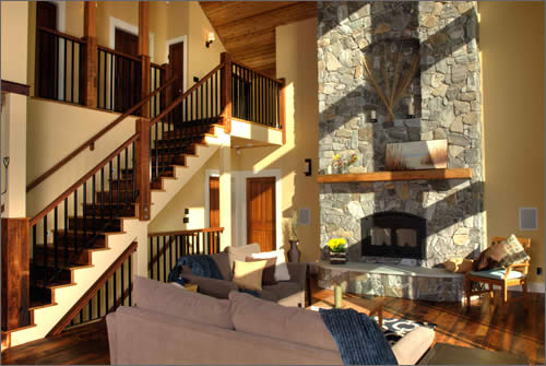 cedar homes eagle landing interior