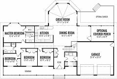Jackson cedar home floor plan