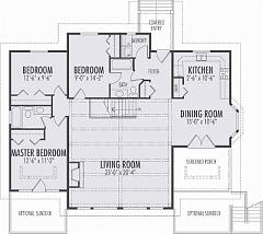 Wellesley cedar home post beam homes floor plan