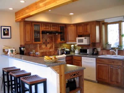 colorado cedar home kitchen