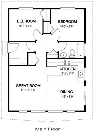 Robin2 cedar homes floor plan