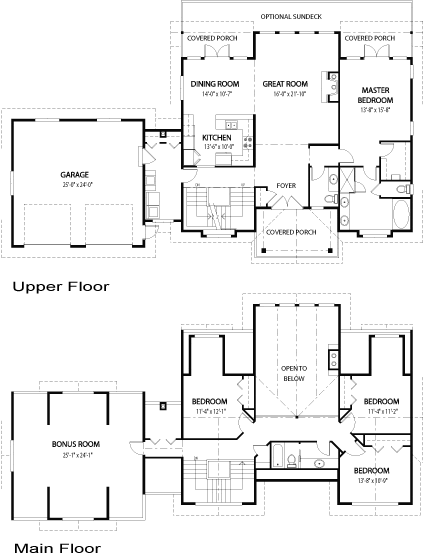 Hartley cedar homes floor plan