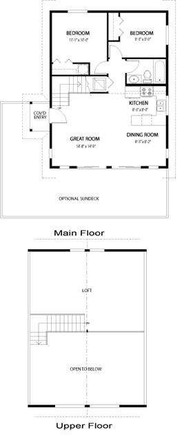 Quail cedar homes floor plan