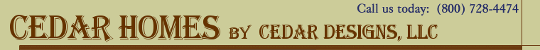 cedar homes, timber frame, post and beam homes, log homes