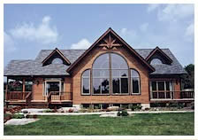 cedar homes, kit homes, home kits, post and beam, prefab log homes, cedar log homes