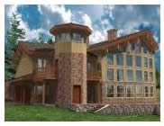 cedar homes, kit homes, home kits, post and beam, prefab log homes, cedar log homes