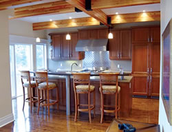 cedar homes the cabot kitchen