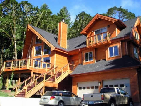Corvallis Oregon cedar homes