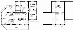 Colorado cedar home floor plan