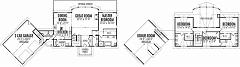Appalachian cedar home floor plan
