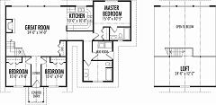 Glendale cedar home floor plan