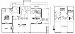 Lakefield cedar home floor plan