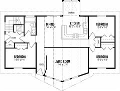 Ponderosa cedar home floor plan