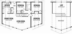 Vista Cruise cedar home floor plan