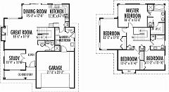 Bayside cedar home floor plan