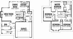 Creekside cedar home floor plan