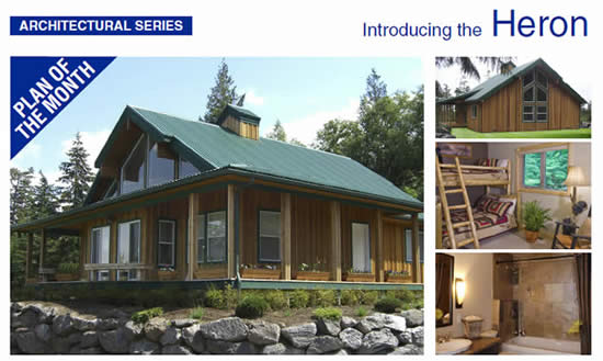 custom cedar home heron