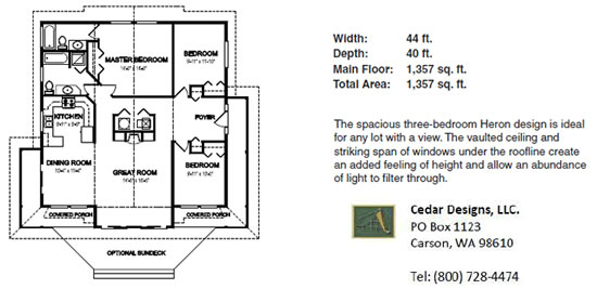 cedar home heron floor plan
