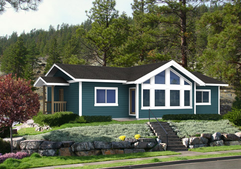 Galloway cedar home