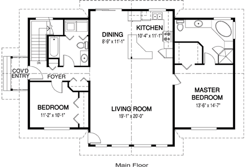 Gallaway cedar homes floor plan