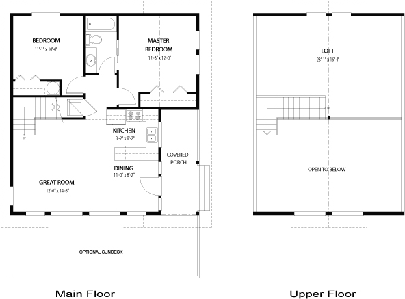 Petrel cedar homes floor plan