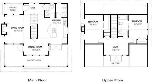 Prentice cedar homes floor plan