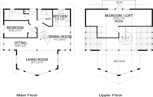 Sitka cedar homes floor plan