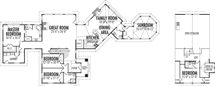 Highlander cedar homes floor plan