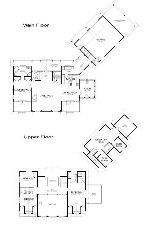 Timberlake cedar homes floor plan