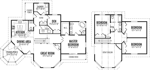Brighton cedar homes floor plan