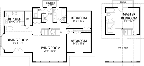 Clarendon cedar homes floor plan