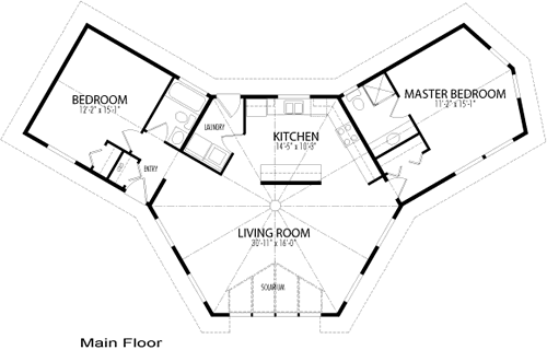 Gemini cedar homes floor plan