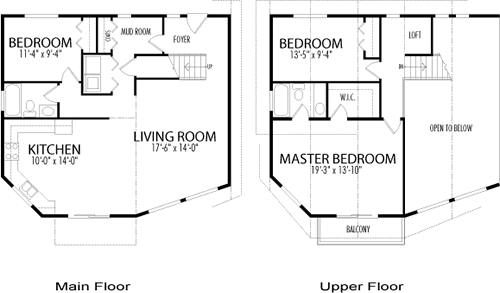 Geneva cedar homes floor plan