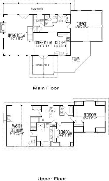 Greyhaven cedar homes floorplan