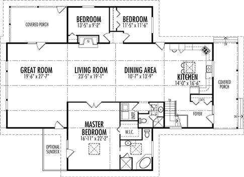 Hearthside cedar homes floorplan
