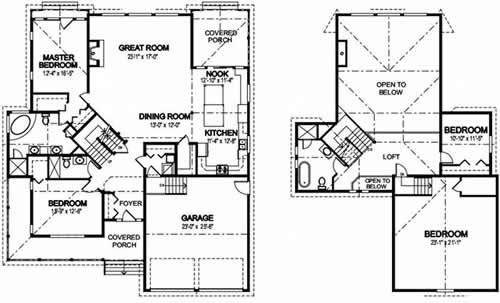 Heron Landing cedar homes floor plan