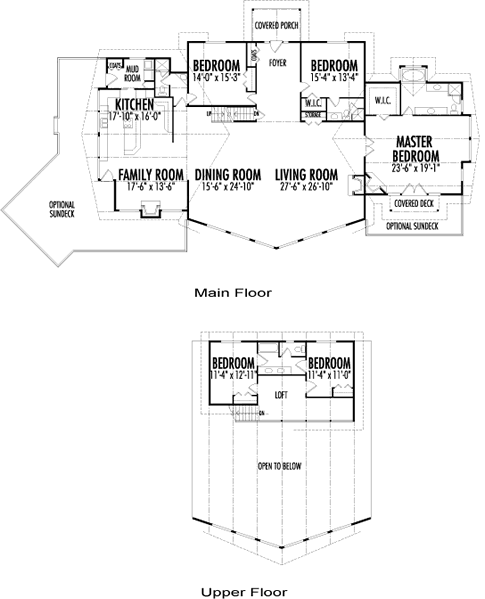 Pemberly floor plans