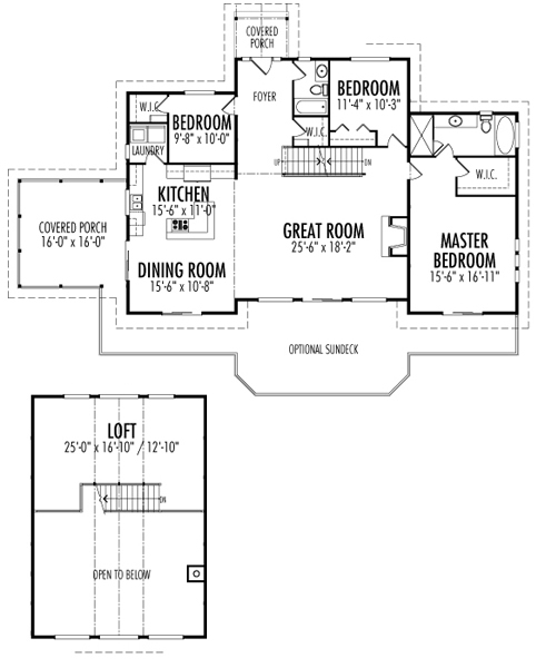Stoneridge cedar homes floor plan