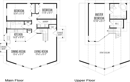 Vail cedar homes floor plan