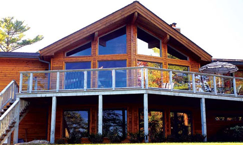 Bay Vista cedar homes