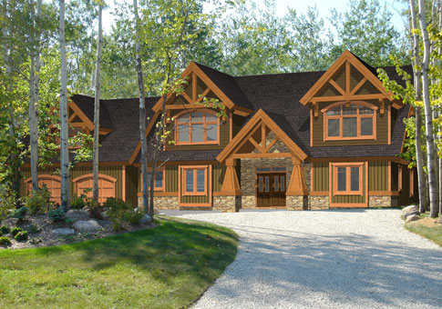 Hartley Family Custom Homes | Post Beam Homes | Cedar Homes Plans.