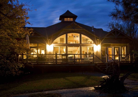 Heron Landing cedar homes