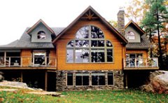 Redwood custom homes