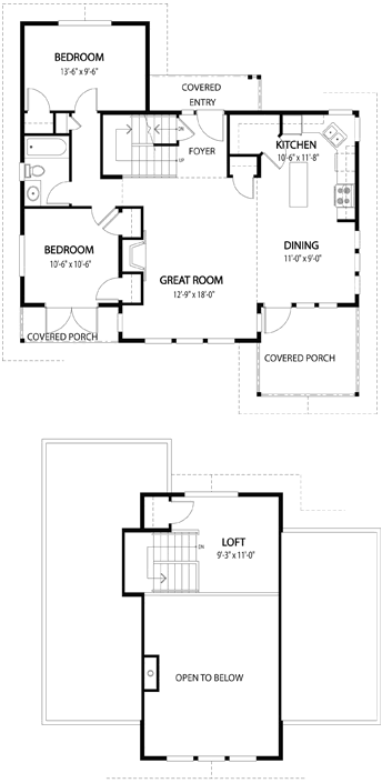Barrett cedar homes floor plan