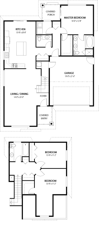 Cardinal cedar homes floor plan