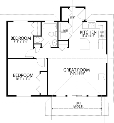 Chase cedar homes floor plan