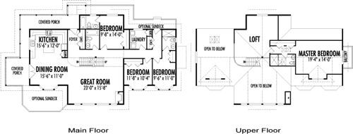 perthshire cedar homes floor plan