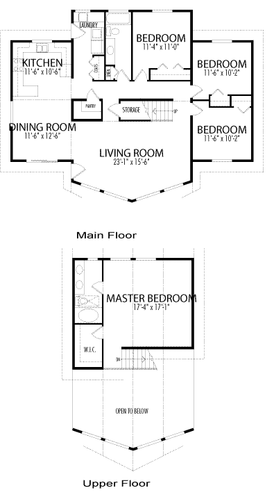 Sierra cedar homes floor plan