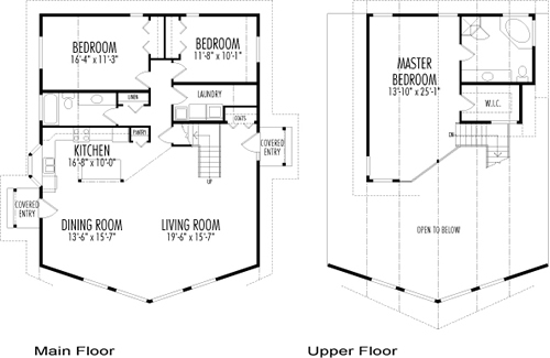 Vail cedar homes floor plan