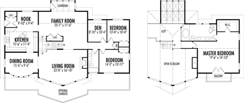 Chesapeake cedar homes floor plan
